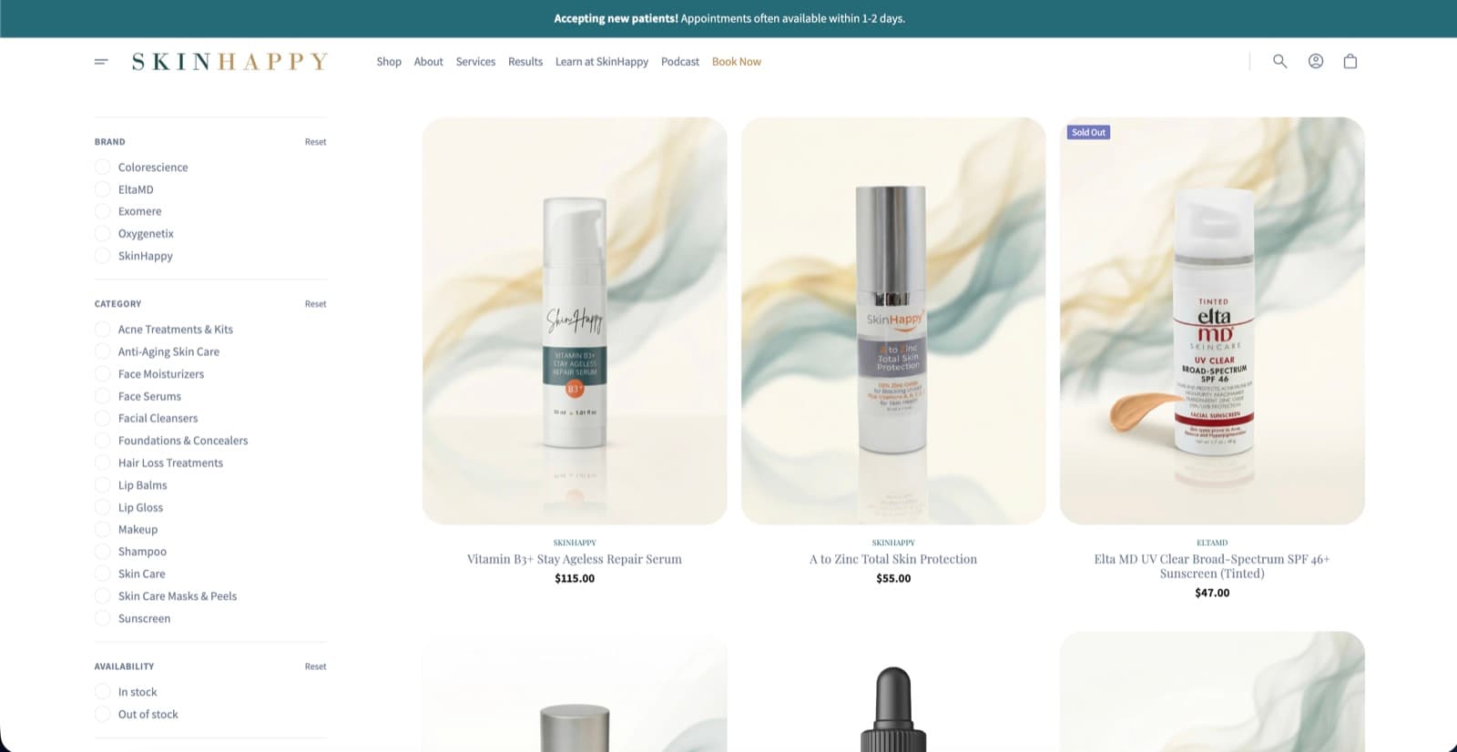 SkinHappy screenshot 2