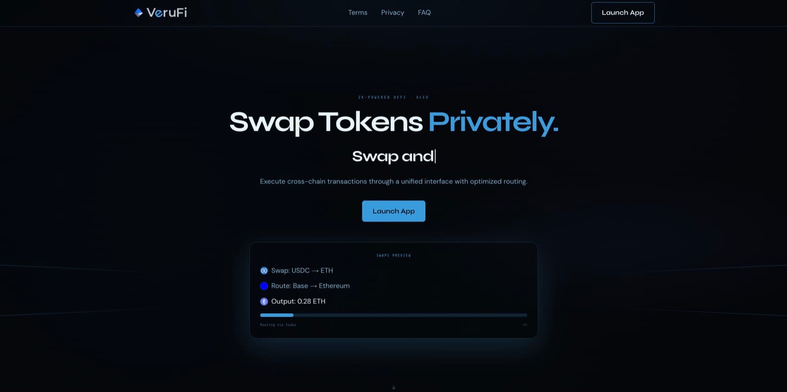 VeruFi screenshot